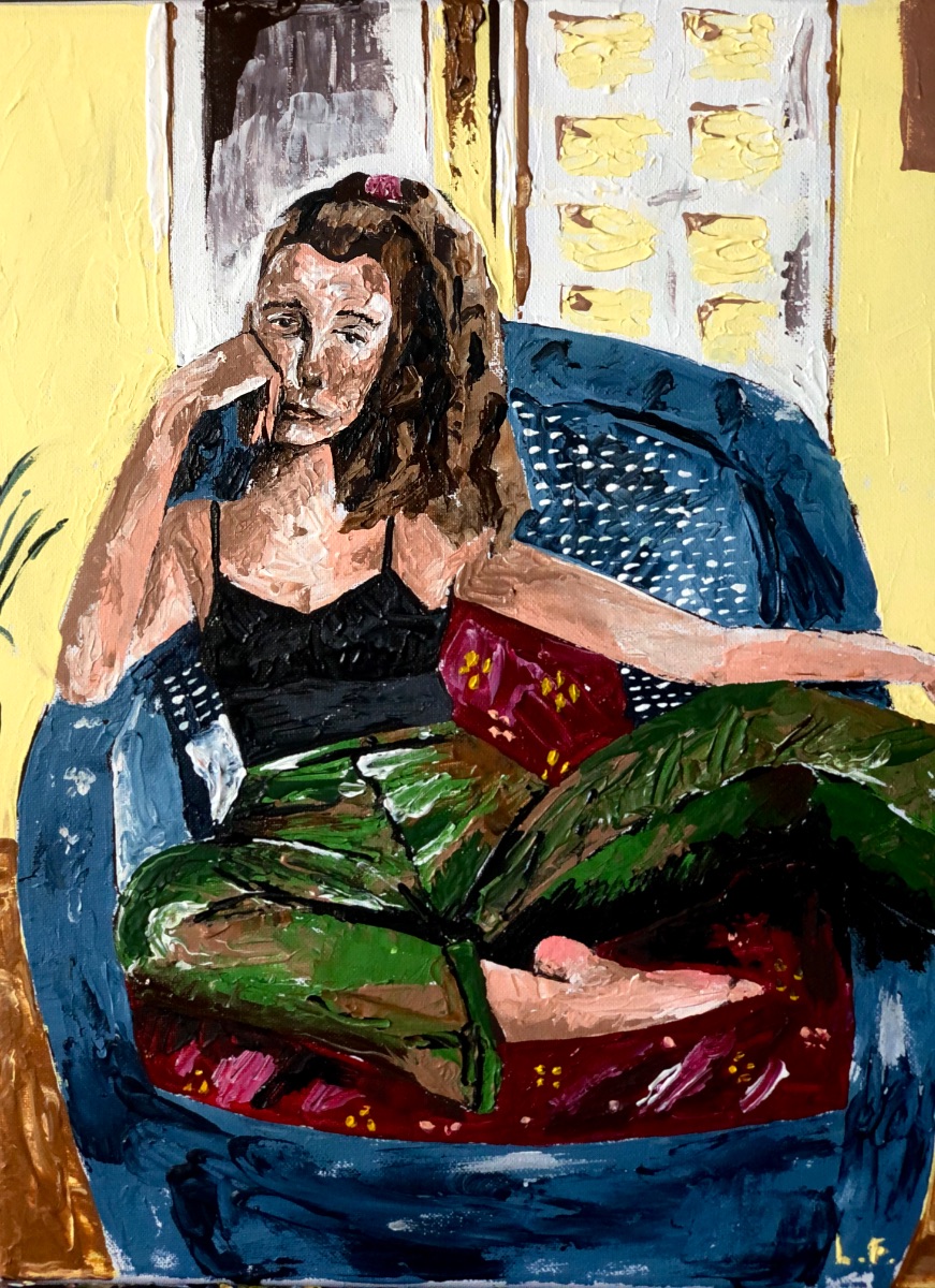 Mujer sentada