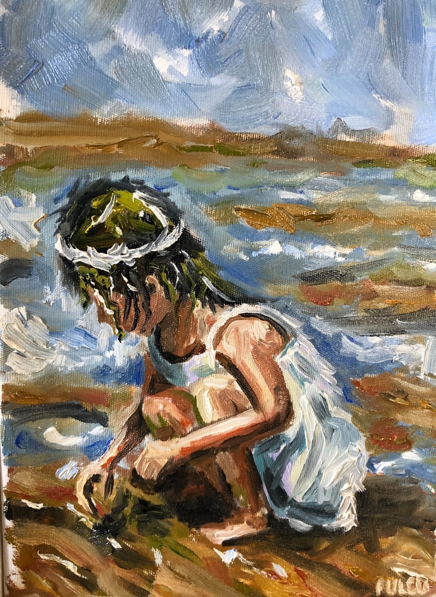 Dia de playa niña