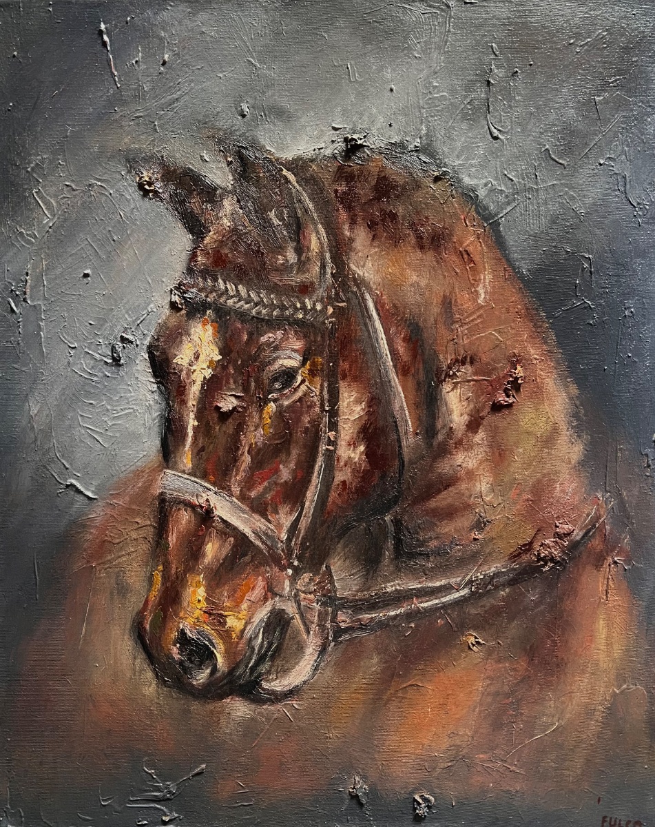 Caballo marron